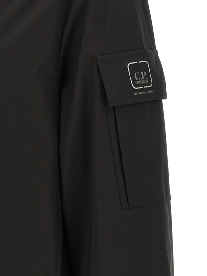 C.P. Company Black Polyester Blouse