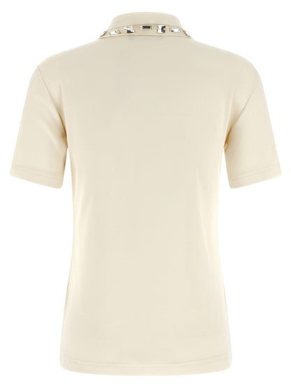 Fabiana Filippi Beige Cotton Polo Shirt
