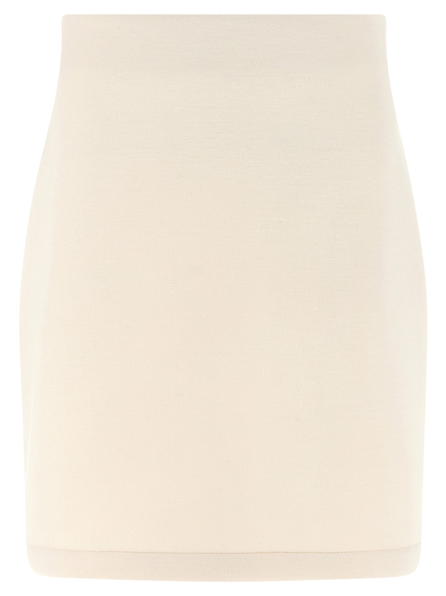 Fabiana Filippi Beige Modal Long Skirt