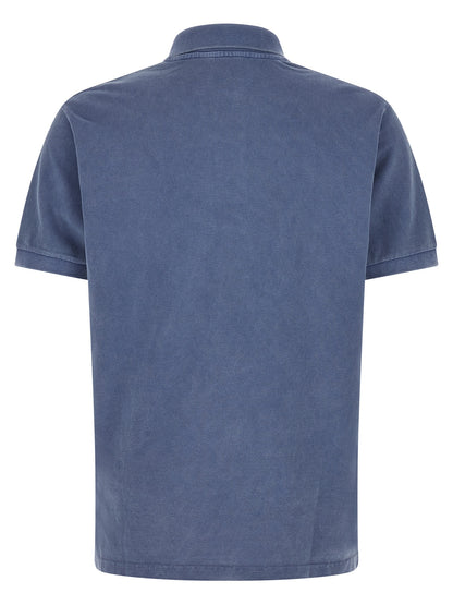 Isabel Marant Blue Cotton Polo Shirt