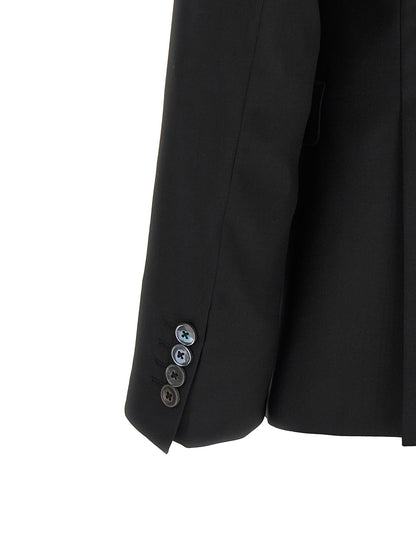 Pal Zileri Black Wool Two-Piece Suit