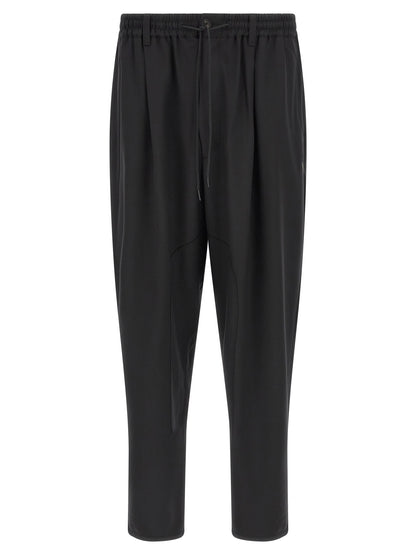 Y-3 Black Polyester Casual Pants