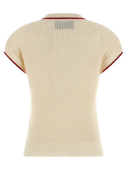 Valentino Garavani Beige Cotton Shortsleeve Shirt