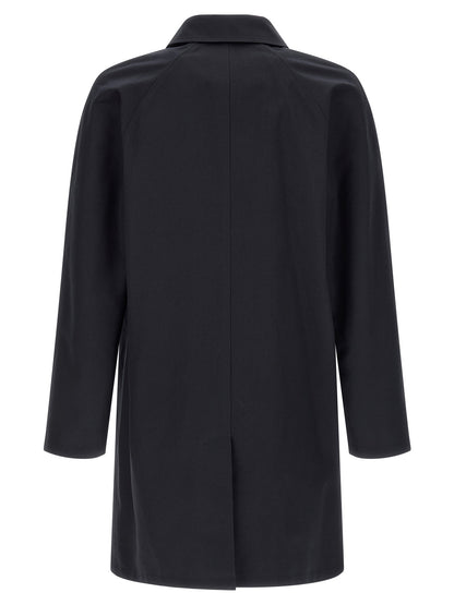 A.P.C. Blue Cotton Coat