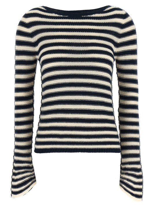 Cardigan by Twinset for women in polyamide cotton multicolor, patterned & striped features an impeccable silhouette, showcasing a sophisticated round neckline and long-sleeve detail for a truly impeccable finish.
