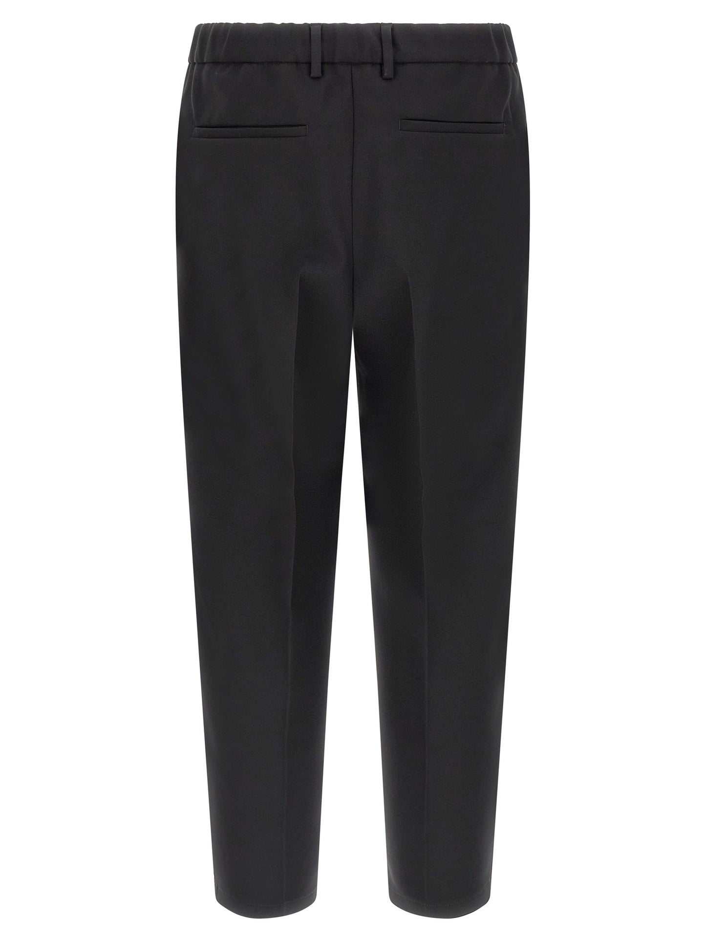 Jil Sander Black Polyester Dress Pants