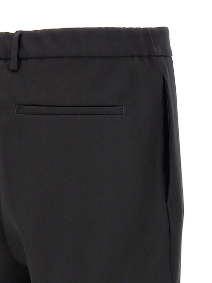 Jil Sander Black Polyester Dress Pants