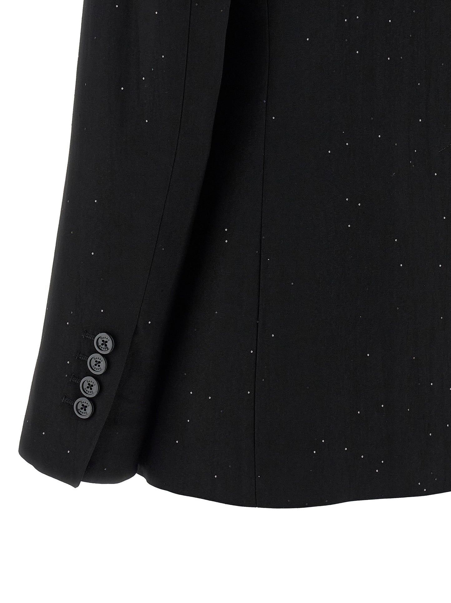 Herno Black Viscose Blazer