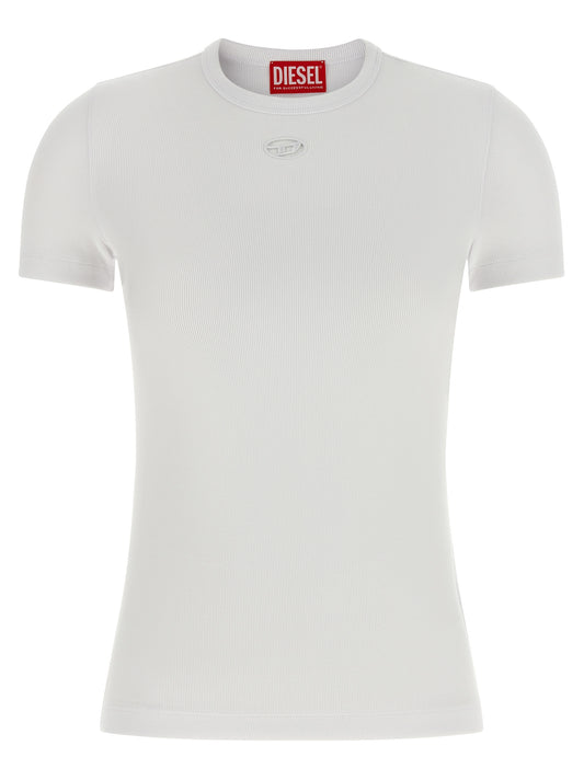 Diesel White Cotton T-Shirt