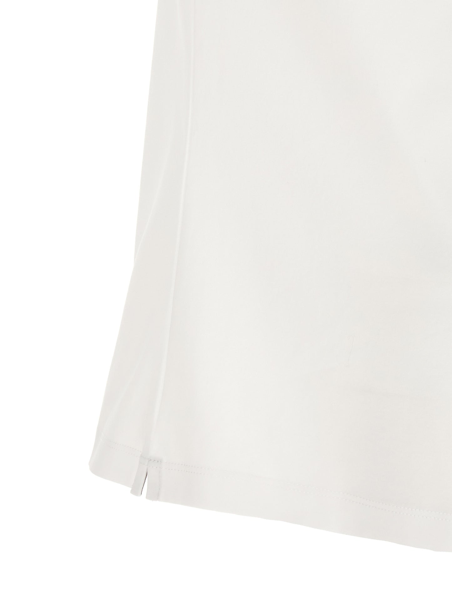 Brunello Cucinelli White Cotton Polo Shirt