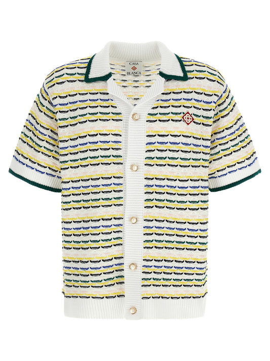 Casablanca Multicolor Cotton Blouse