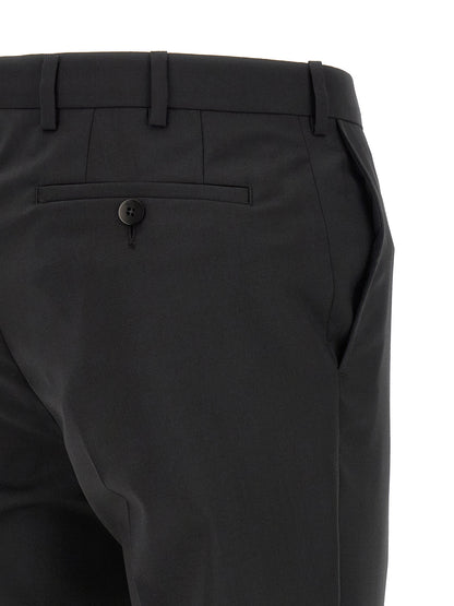 Pal Zileri Black Wool Two-Piece Suit