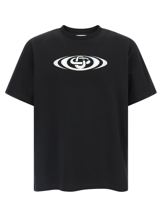 Casablanca Black Organic Cotton T-Shirt