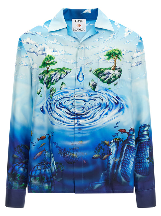 Casablanca Multicolor Silk Blouse