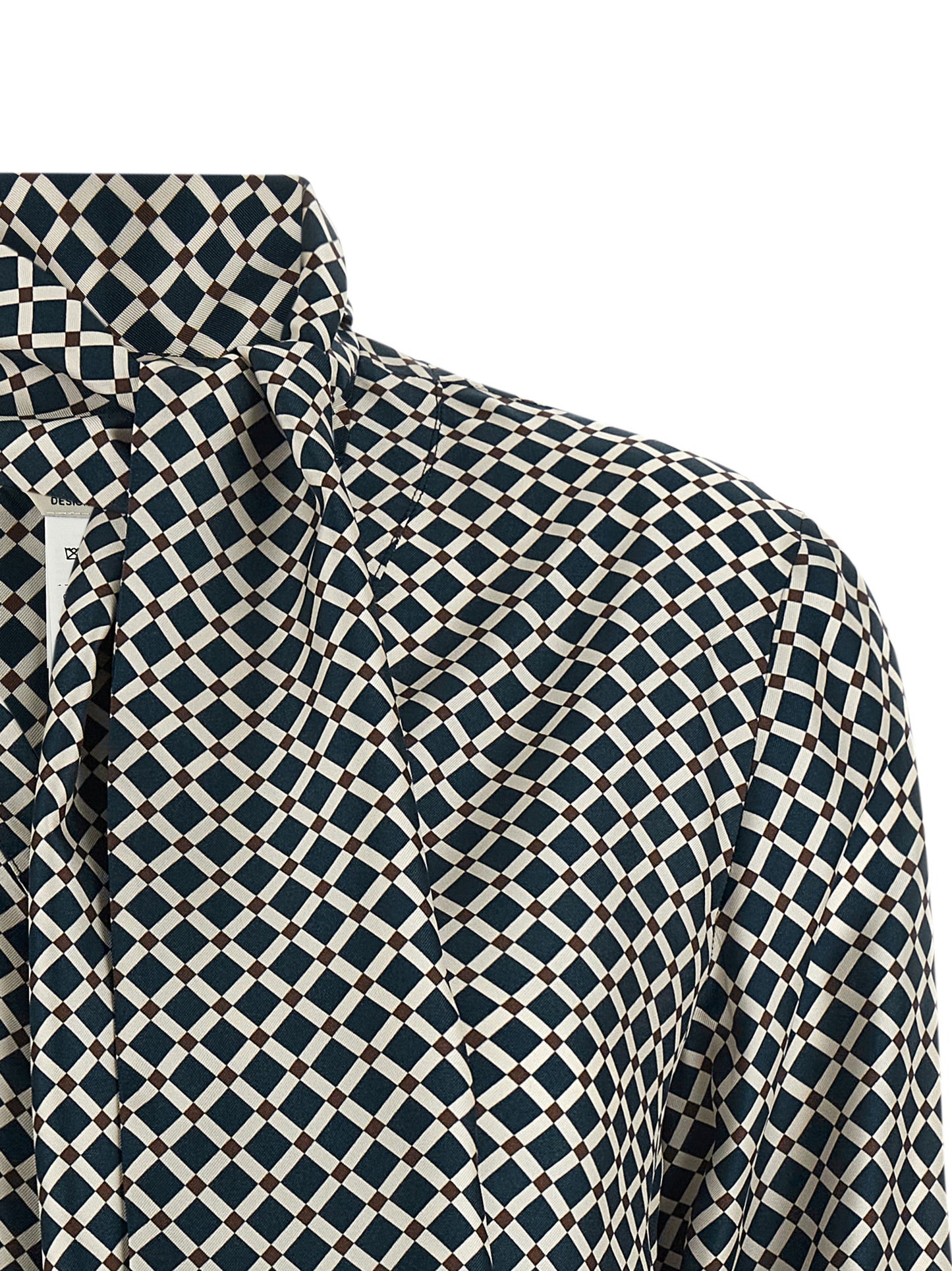 'S Max Mara Blue Silk Blouse