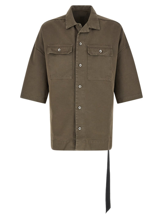 DRKSHDW Gray Cotton Blouse