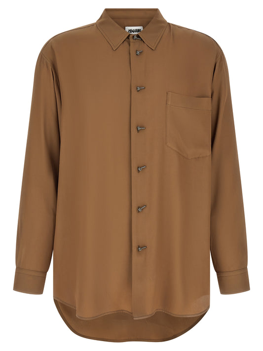 Magliano Brown Acetate Blouse