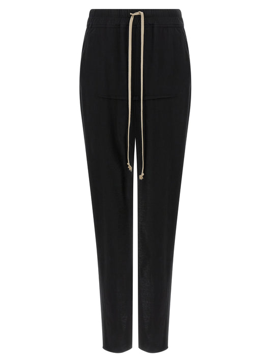 DRKSHDW Black Cotton Mini Skirt
