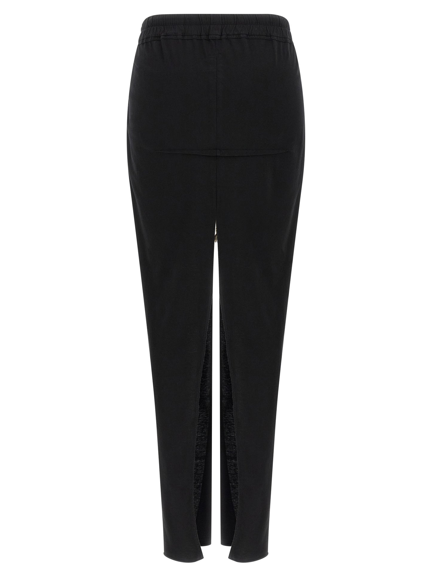 DRKSHDW Black Cotton Mini Skirt