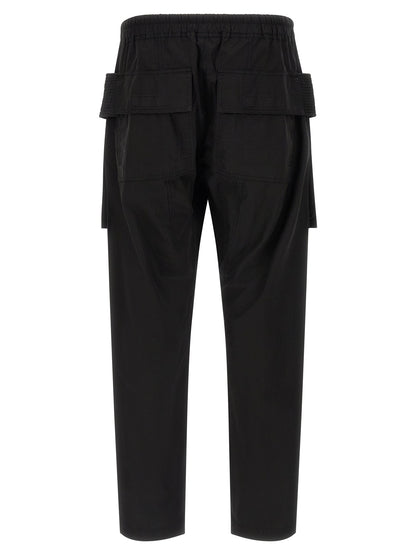 DRKSHDW Black Cotton Cargo Pants