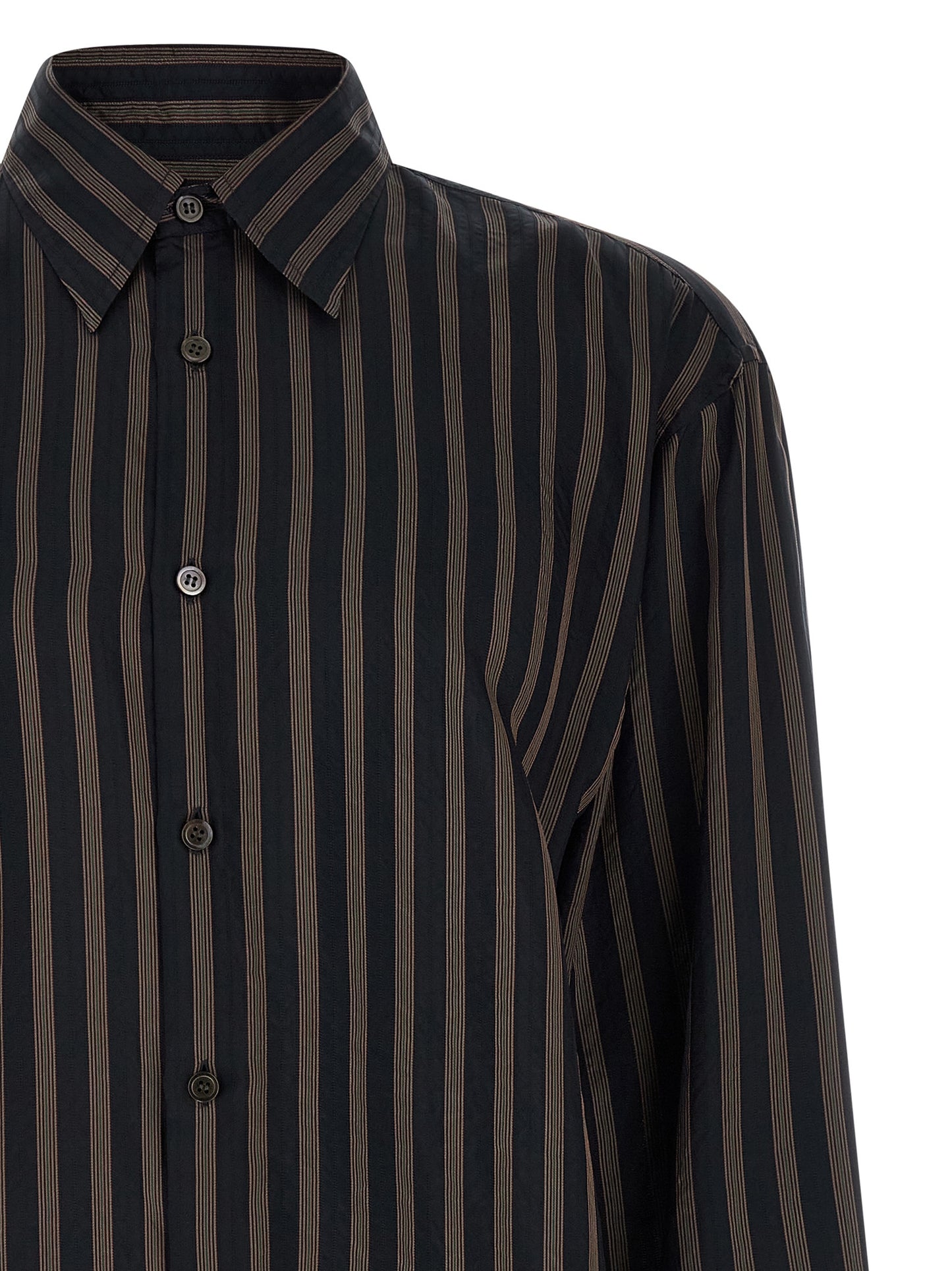 Dries Van Noten Black Copper Blouse