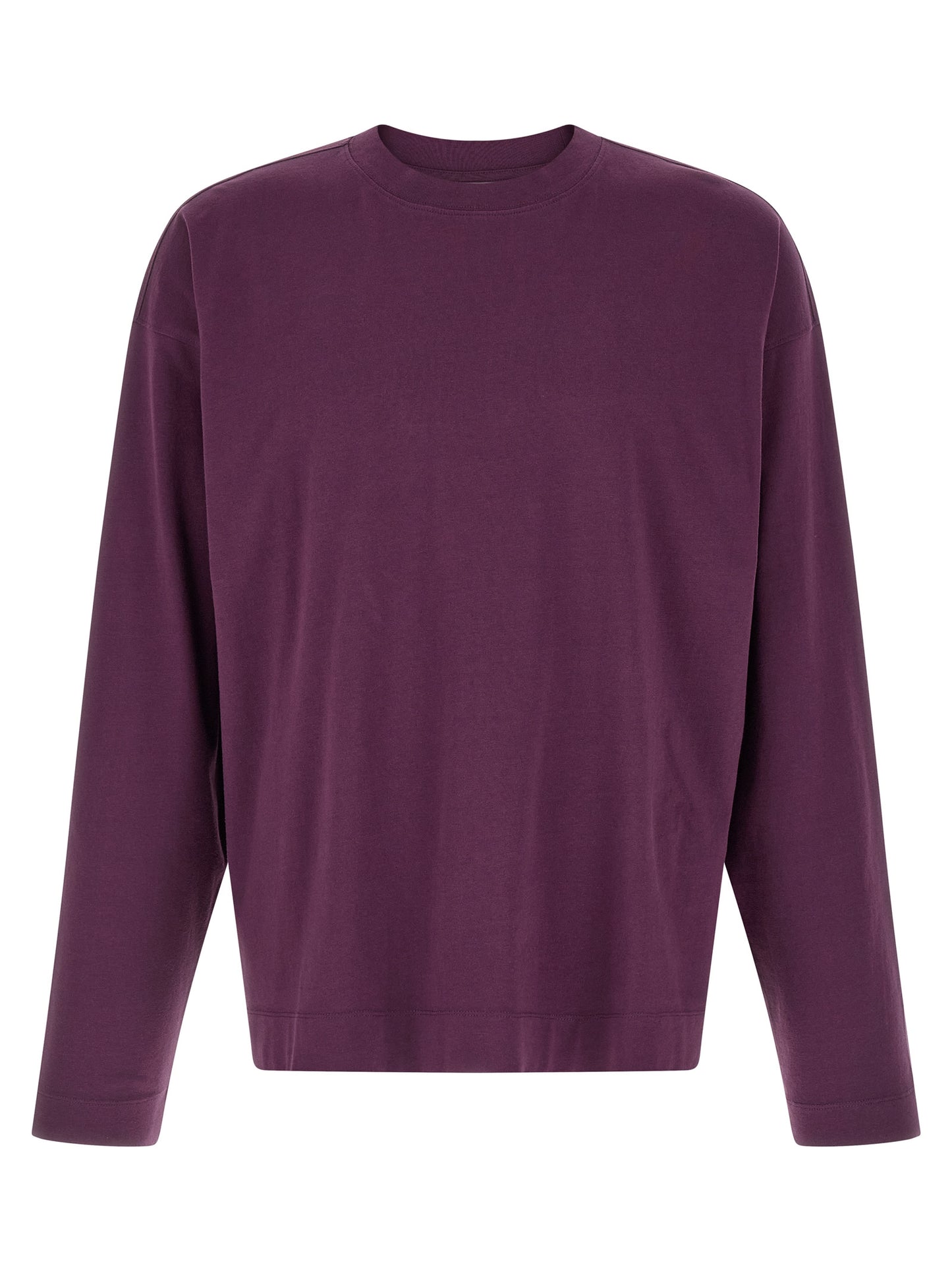 Dries Van Noten Purple Cotton T-Shirt