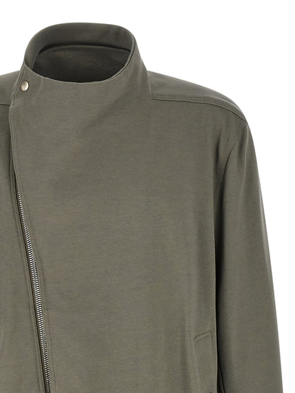 Rick Owens Gray Cotton Sweatshirt
