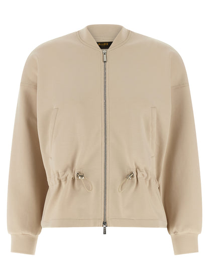 MooRER Beige Cotton Sweatshirt