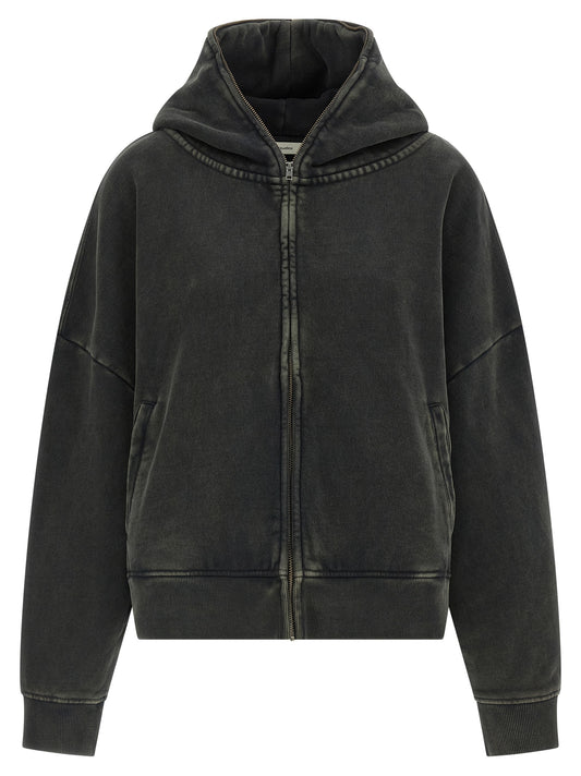 Entire Studios Gray Cotton Hoodie