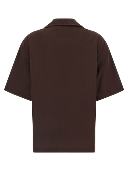 Entire Studios Brown Cotton Blouse