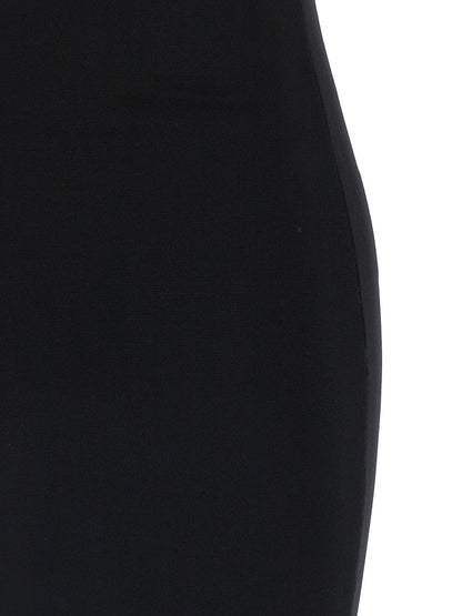 Entire Studios Black Viscose Midi Dress