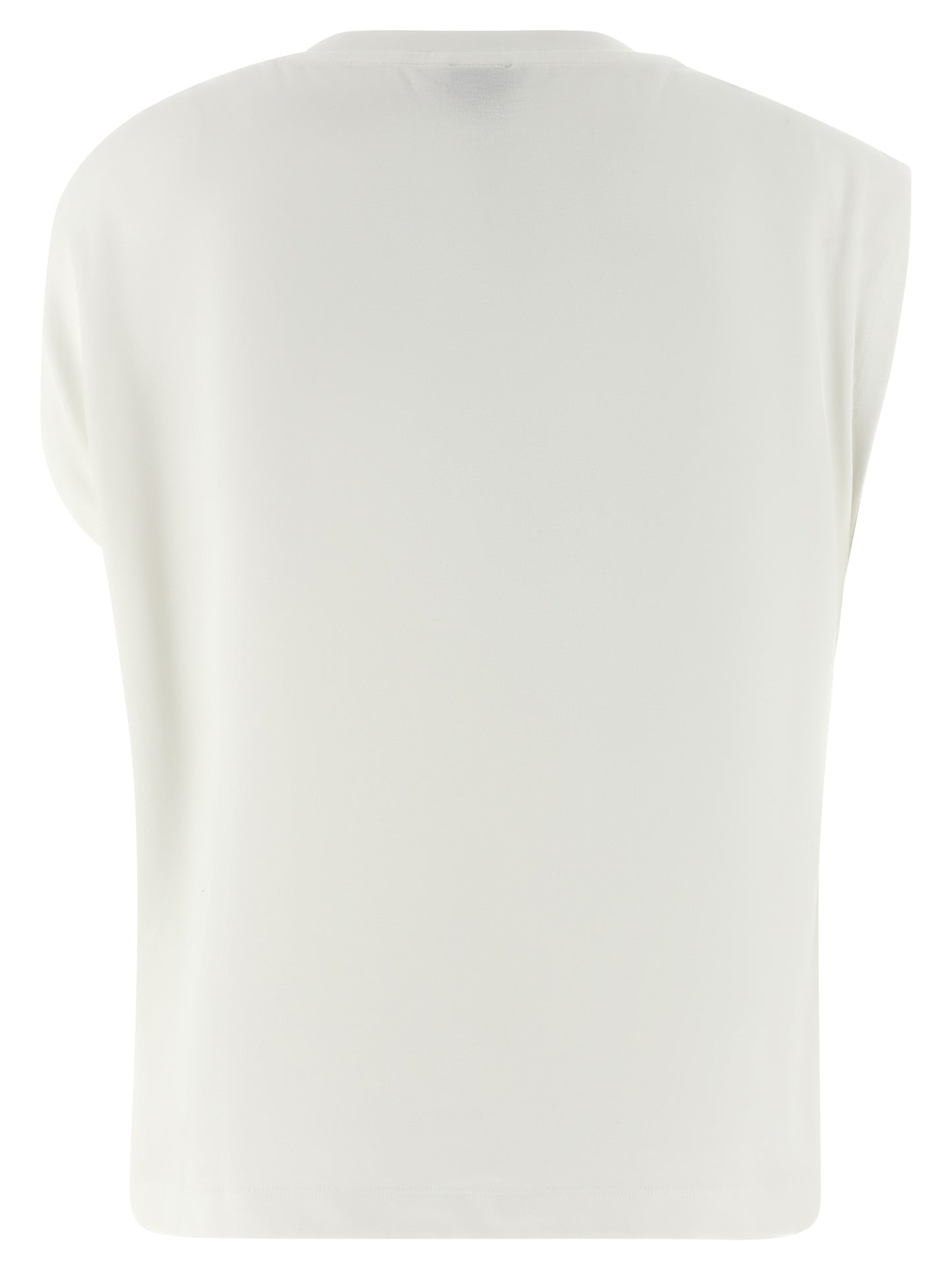 T-Shirt by PINKO for women in stretch cotton white features an on trend silhouette, perfectly showcasing a on trend and crew neckline for an elevated aesthetic.