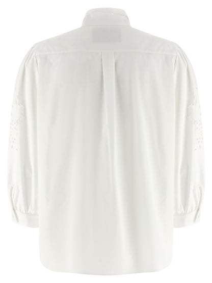Valentino Garavani White Cotton Blouse
