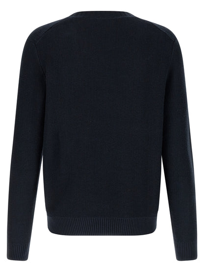 Ballantyne Blue Cotton Cardigan