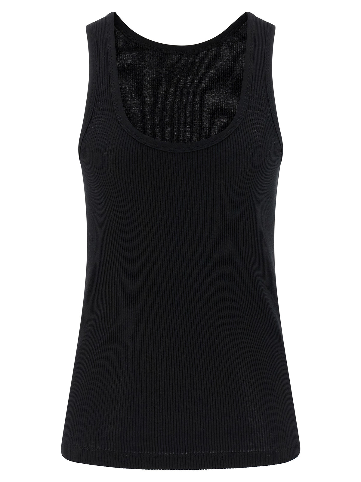 Isabel Marant Women's Wide Round Neck Cotton Tank Top - Black