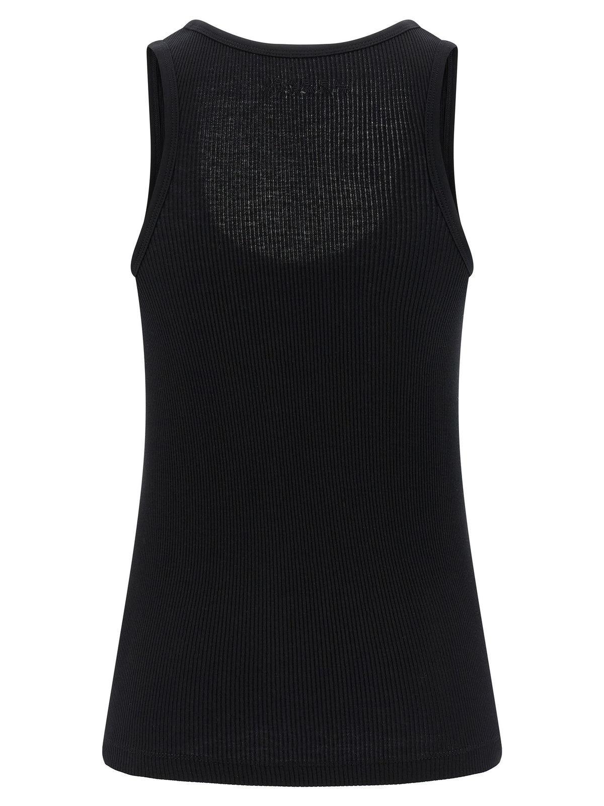 Isabel Marant Women's Wide Round Neck Cotton Tank Top - Black