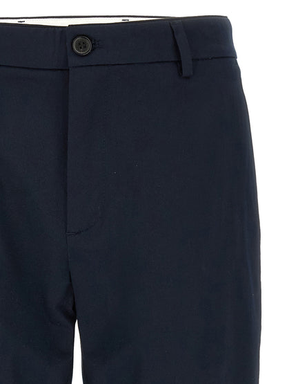 Department 5 Blue Cotton Casual Pants