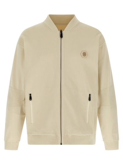 Hugo Boss Beige Polyamide Bomber
