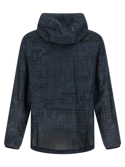 Hugo Boss Blue Rubber Shell Jacket