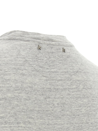 Golden Goose Gray Cotton T-Shirt