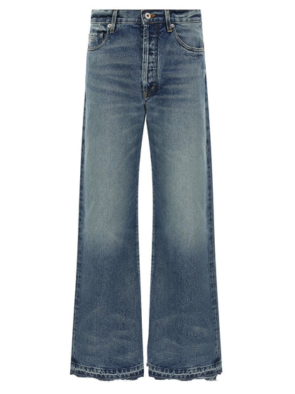 GALLERY DEPT. Blue Cotton Jeans Denim