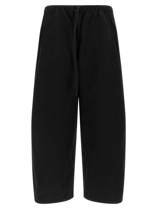 Casual Pants by Entire Studios for men in cotton black features an sophisticated and with a precise long, creating a sophisticated and sophisticated silhouette.