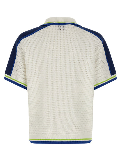 Casablanca White Cotton Blouse