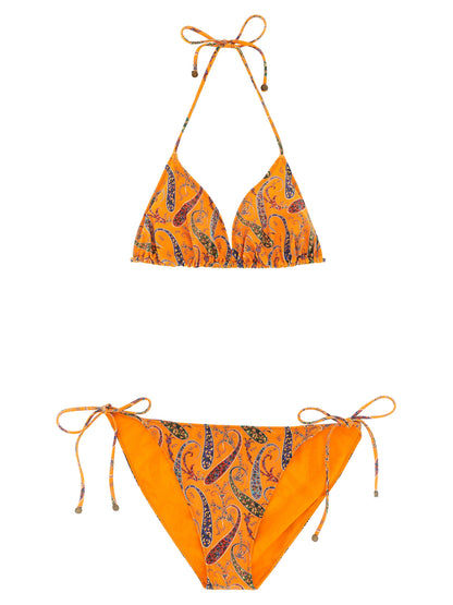 Etro Orange Polyamide Bikini
