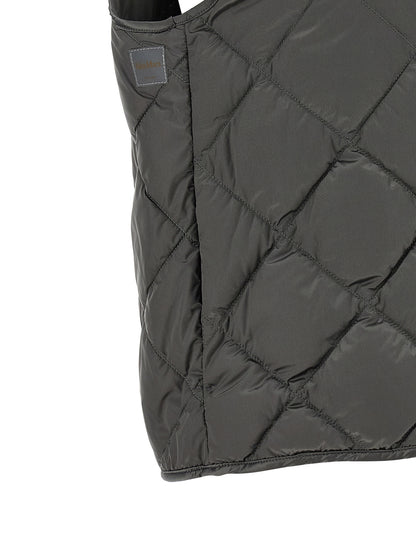Max Mara Gray Polyamide Sleeveless Jacket