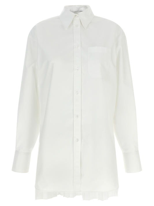 Blouse by Sportmax for women in cotton polyester white showcases a sublime silhouette, artfully detailed with a sublime and for a sophisticated, sublime finish.