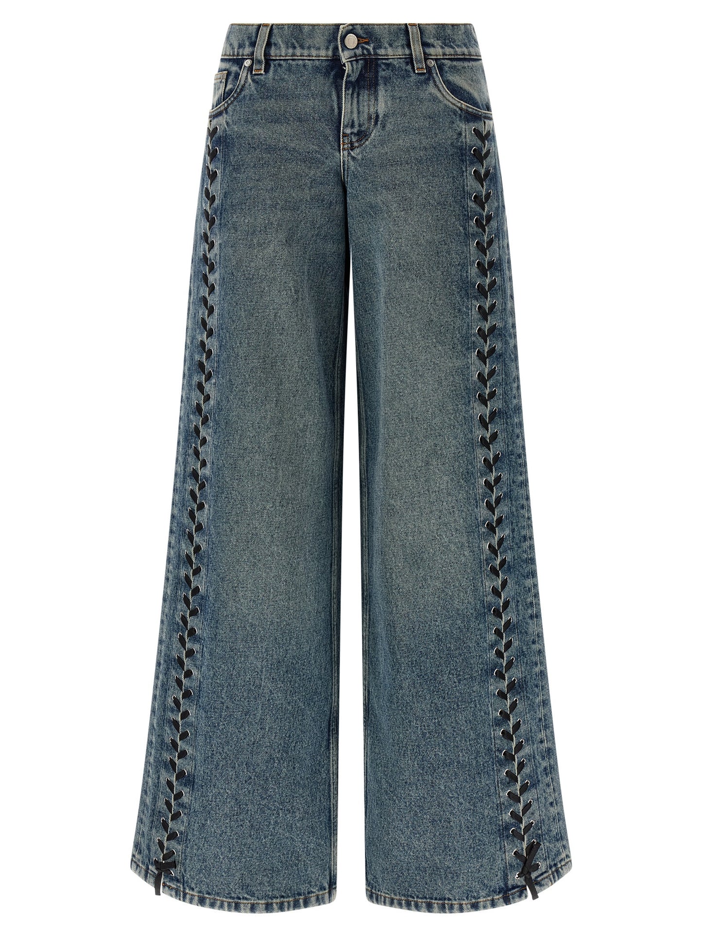 Stella McCartney Blue Cotton Jeans Denim