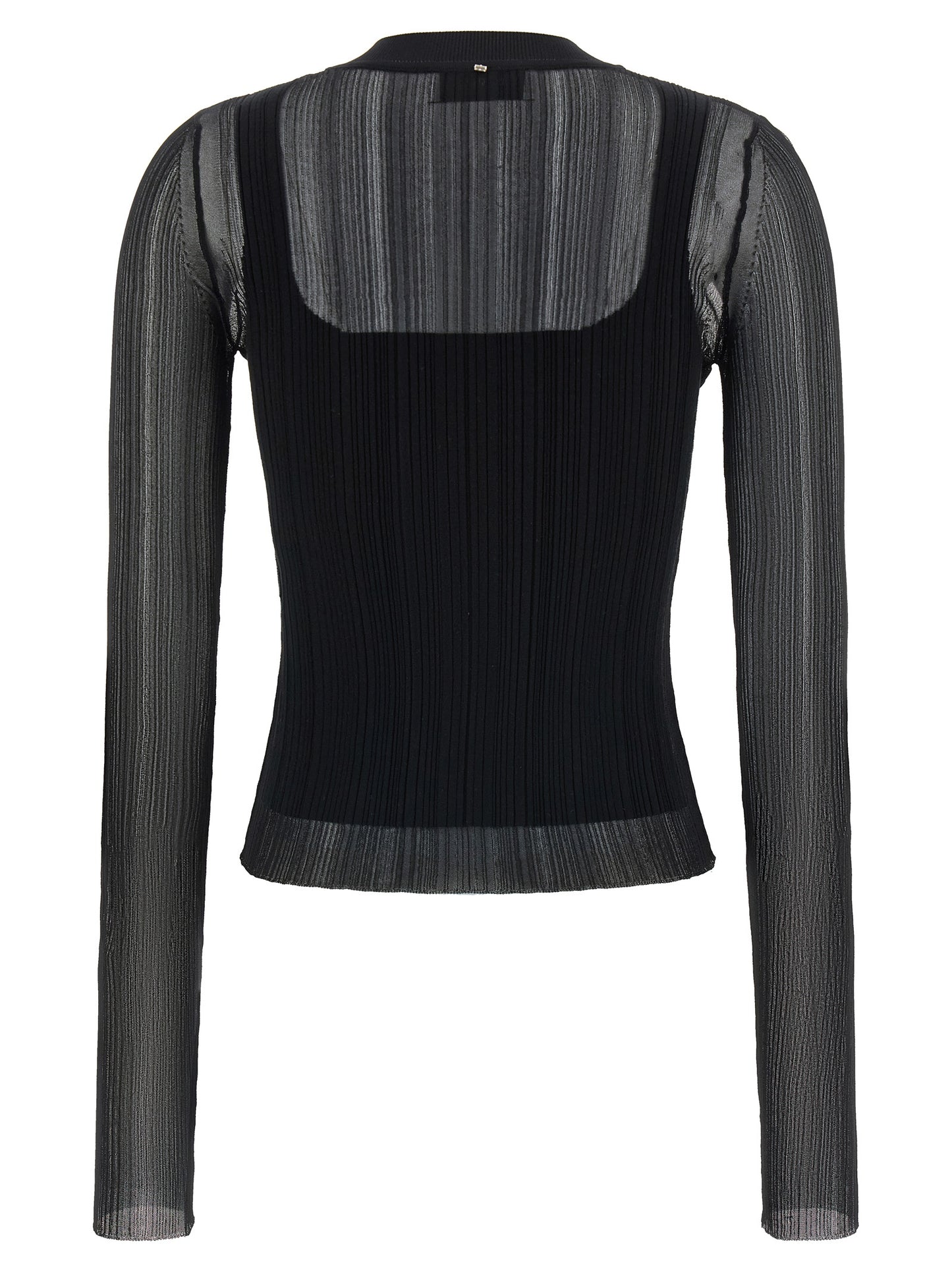 Sportmax Black Viscose Cardigan