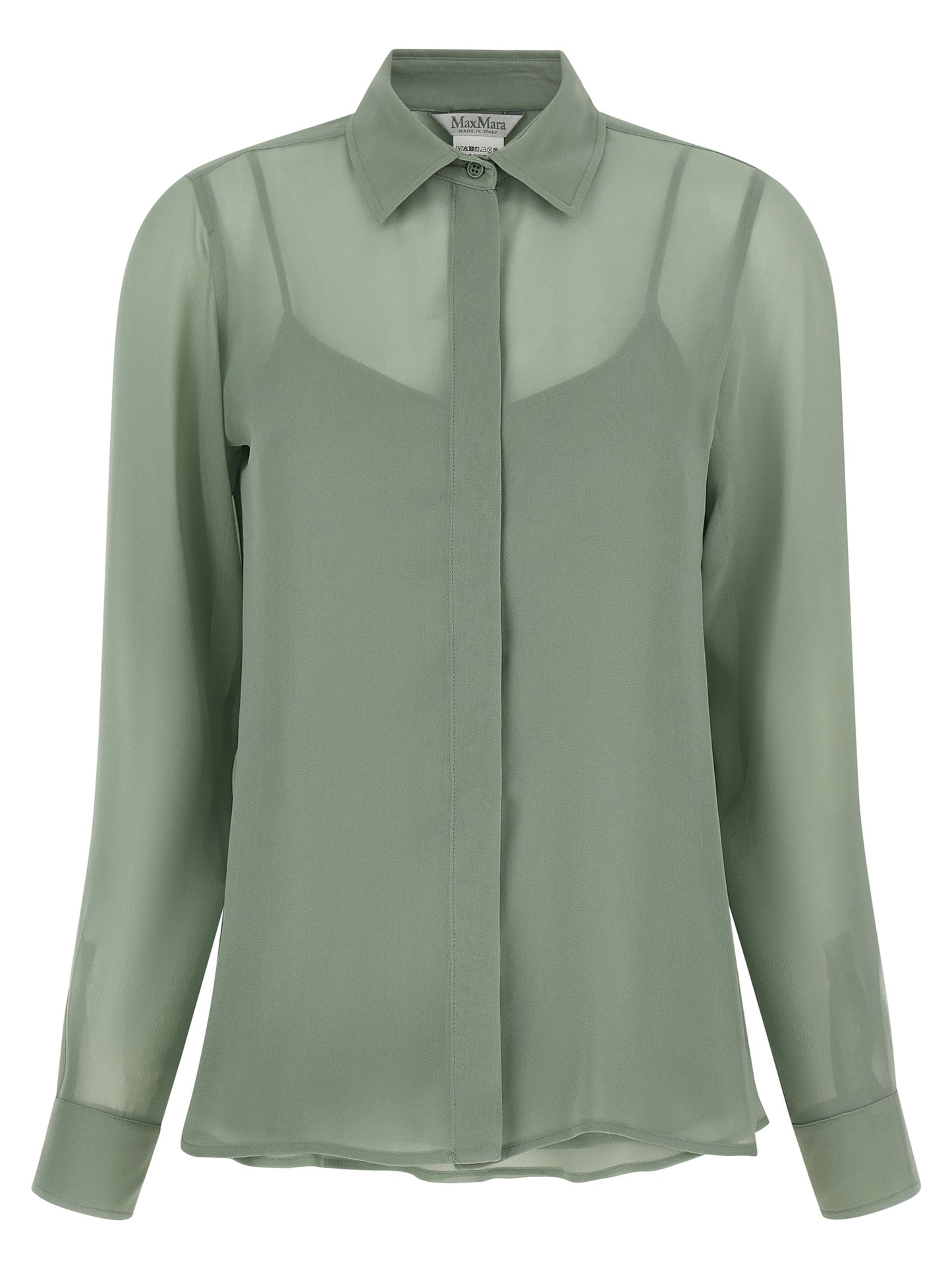 Max Mara Bicolor Silk Blouse
