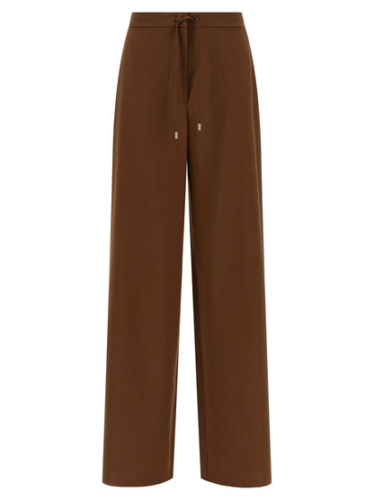Max Mara Brown Virgin Wool Pants